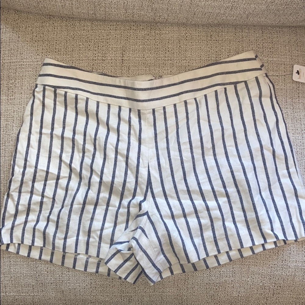 Laundry Linen Striped Shorts